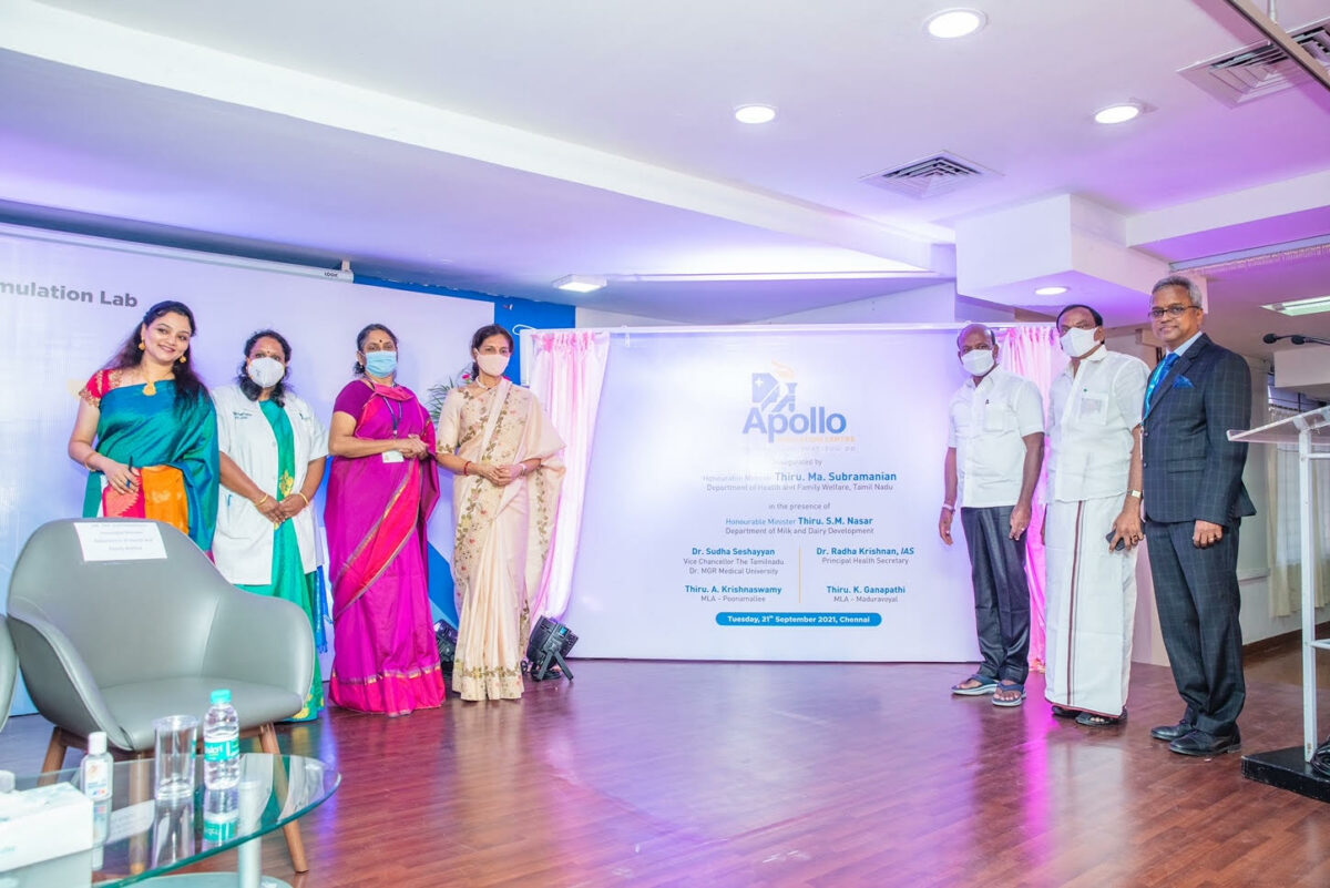 Apollo Simulation Centre, the first-of-its-kind post graduate medical simulation centre launched at Apollo Specialty Hospitals, Vanagaram.