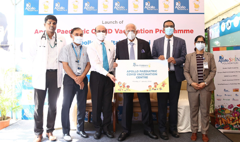 Apollo Hospitals has joined the COVID-19 vaccination drive for children aged 15-18 years across the country.