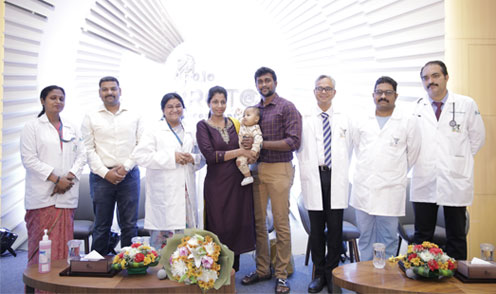 The world’s first combined Elective Caesarean and Robotic Assisted Radical Nephrectomy was successfully performed by a team of doctors at Apollo Proton Cancer Centre.