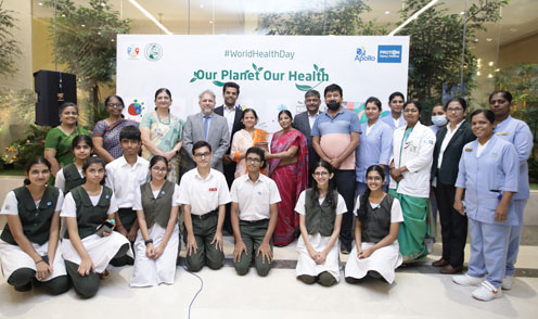 On the occasion of World Health Day, Apollo Proton Cancer Centre has pledged to co-create a healthy planet for a healthy self.