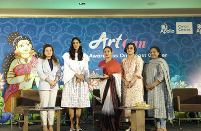 Apollo Cancer Centers launched ArtCan, an initiative to raise awareness about Breast Cancer