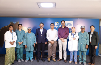 Asia’s first Radical Pleurectomy with HITHOC was successfully performed on an adolescent with Ewing’s Sarcoma at Apollo Proton Cancer Centre.