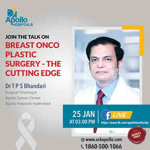 Join the Live discussion on “Breast Onco Plastic Surgery – The Cutting Edg by Dr. T P S Bhandari