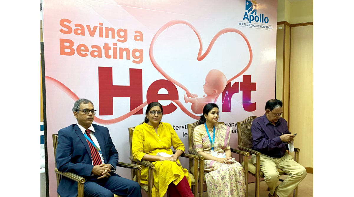 For the first time in Eastern India, doctors at Apollo Multispecialty Hospital give a new lease of life to an unborn baby by using Interstitial laser therapy