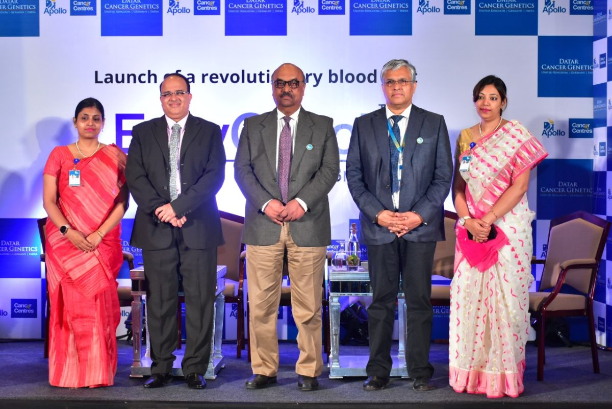 Apollo Cancer Centre in collaboration with Datar Cancer Genetics launches Revolutionary Blood Test for early detection of Breast Cancer